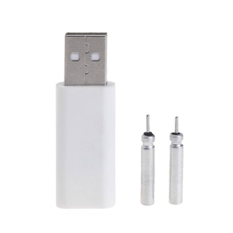 FOKH 1 Lot de Batterie électrique Rechargeable par USB CR425 avec Flotteur de pêche.