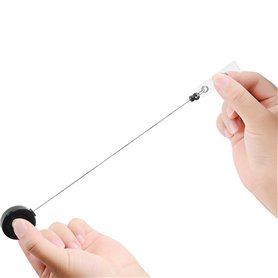 FOKH 1 Lot de Batterie électrique Rechargeable par USB CR425 avec Flotteur de pêche.