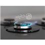 Electrolux KGS6436SX Plaque de cuisson à gaz 60 cm x 51 cm Stainless Steel 4 brûleurs, 1 anneau wok