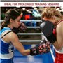 RDX Femme Gants de Boxe Muay Thai d'entrainement, Maya Hide Cuir, Sparring Kickboxing MMA Boxing Gloves, Gants pour Sac de Frapp