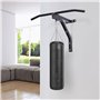 HOMCOM Support Sac de Boxe Fixation Sac de Frappe Barre de Traction intégrée Charge Max. 130 Kg Acier Noir