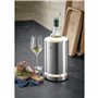 WMF Refroidisseur de bouteilles électrique ambiant, refroidisseur à champagne ou à vin électrique, collier de refroidissement, é