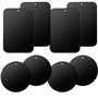 8-Pack de Remplacement de Support en métal plaques D. Sking de Voiture Support pour téléphone Portable plaques de Fer à Repasser