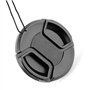 X2 77MM Bouchon Capuchon Cache D'OBJECTIF DE QUALITÉ avec Clip de Fermeture Avant pour Objectif DE DIAMETRE 77 MM Compatible App