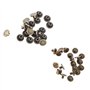 20pcs Rivets Tubulaires Tête Plate en Laiton Vis Ecrous Clous Rivets Capuchon Accessoires cuir artisanat rivets(5mm)