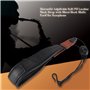 Sangle De Cou De Saxophone Sangle De Cou Noir Réglable en Cuir PU Souple Réglable Universellement avec des Pièces De Musique en