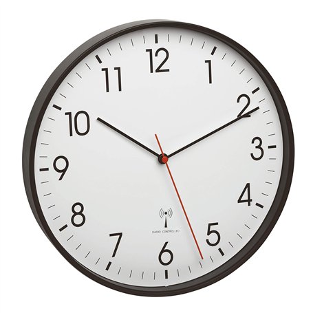 TFA Dostmann Horloge Murale analogique Radio-pilotée