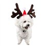 Cerceau tête de noël Chien égouttoir à Nourriture Bandeau en Bois de Chien Animal de Compagnie Animaux domestiques décor de Band