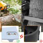 Haishine Couvercle de pignon de chaîne avec Crampon de Pare-Chocs pour STIHL 017 018 021 023 025 MS170 MS180 MS210 MS230 MS230 C