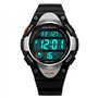 Feiwen Simple Montre Bracelet de Enfants Digitale Sport LED Multifonctionnel Outdoor Militaires 50M Étanche Montres de Garçon Pl