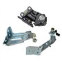 NSGMXT Kit de guidage à galets pour portes coulissantes Compatible avec Jumper Ducato Boxer 1344234080 9033.S3 9033.V3