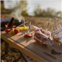 FENNEK Pique-fourchette | pour frites/saucisses/pique-nique/fête/barbecue | lot de 6