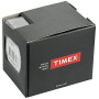 Timex #T2H291 Men's Indiglo Easy Reader White Dial Leather Band Analog Watch