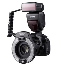 YONGNUO YN14EX II Flash Macro pour appareils Photo Reflex numériques Canon avec Grand écran LCD Bagues d'adaptation de températu YONGNUO YN14EX II Flash Macro pour appareils Photo Reflex numériques Canon avec Grand écran LCD Bagues d'adaptation de températu
