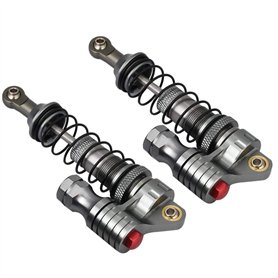 Dilwe 2pcs Amortisseur en métal pour SCX10 Axial D90 -4 1/10 RC Crawler Voiture Dilwe 2pcs Amortisseur en métal pour SCX10 Axial D90 -4 1/10 RC Crawler Voiture