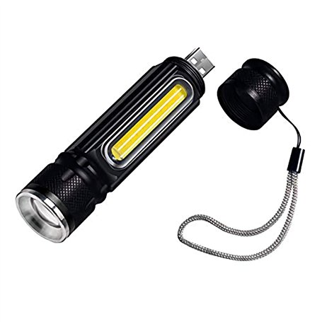 LHKJ Rechargeable Lampe Torche LED Puissante