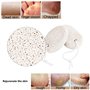 Pinowu Pierre ponce naturelle (2pcs), Outils de pédicure de lave Peau dure Callus Remover pour les pieds et les mains - Exfolian