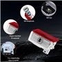 Liuer 2PCS Car LED Projecteur Ghost Shadow Logo Lampe 3D Voiture Lumière D'entrée D'éclairage Bienvenue laser Projecteur
