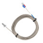 Capteur de Température, M6 BSW Sonde de Mesure de la Température à Filetage à Vis Type K, Capteur de Thermocouple avec Câble de