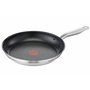Tefal Virtuoso E49106 Poêle à frire 28 cm avec revêtement en acier inoxydable de qualité supérieure