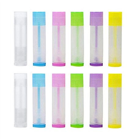 48 Pièces Lèvres Baume Vide conteneur Tubes
