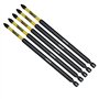 5 x SabreCut SCPZ2152_5 Jeu d'embouts de tournevis à percussion magnétique PZ2 152 mm Pozi Pozidriv Heavy Duty Compatible avec D