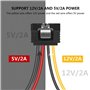 Benfei Câble d'alimentation Molex vers SATA 4 broches (SATA vers Molex) 25 cm