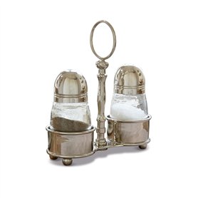 LOBERON LOBERON Ménagère sel et poivre Beaune | Rangement pour sel et poivre | Ustensiles de cuisine en verre et laiton | Idéal  LOBERON LOBERON Ménagère sel et poivre Beaune | Rangement pour sel et poivre | Ustensiles de cuisine en verre et laiton | Idéal