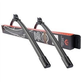 Paire de Balais d'Essuie-Glace Compatibles avec TOYOTA COROLLA à partir de 11/2006, 65 35 cm Essuie-Glaces Avant Aero Flat Neufs Paire de Balais d'Essuie-Glace Compatibles avec TOYOTA COROLLA à partir de 11/2006