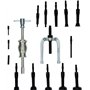 BRILLIANT TOOLS BT631150 Kit d’extracteur de roulement intérieur, 16 pcs [Powered by KS TOOLS]