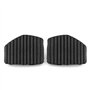 2pcs Couvercle en Caoutchouc de Pédale d'Embrayage Couvre-Pédale d'Embrayage de Frein Repose-Pieds
