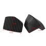2pcs Couvercle en Caoutchouc de Pédale d'Embrayage Couvre-Pédale d'Embrayage de Frein Repose-Pieds