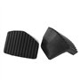 2pcs Couvercle en Caoutchouc de Pédale d'Embrayage Couvre-Pédale d'Embrayage de Frein Repose-Pieds