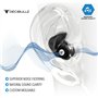 Decibullz Filtres de bouchons d'oreille moulés sur mesure haute fidélité (Hi-Fi) pour concerts et événements (noir)