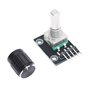 WayinTop 5pcs Rotatif Encodeur Module KY-040 360 Degrés Rotary Encoder avec Capuchon de Bouto