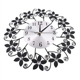 Horloges murales en métal silencieuses Modernes d'horloge Non-strident silencieuses pour Le décor de Bureau à la Maison Horloges murales en métal silencieuses Modernes d'horloge Non-strident silencieuses pour Le décor de Bureau à la Maison