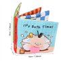 Livre en Tissu pour Bébé de Preuve Douce de Bande Dessinée Educative d'Apprentissage Livre D'éveil Multifonction Anniversaire De