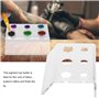 Support De Tasse De Pigment De Tatouage Acrylique Transparent
