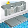 Agenouilloir de bain avec repose-coude