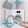 Agenouilloir de bain avec repose-coude, tapis antidérapant et support de coude pour le bain de bébé Tapis de bain avec sac de ra