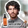 American Crew - Matte Clay Spray - Spray CheveuxTexturisant - Produit Coiffant à l'Argile - Produit Cheveux Tenue Moyenne - Faci
