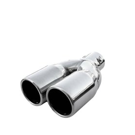 Autohobby 7294 Double Universel Embout D'echappement Acier Inoxydable Sport Universel Chrome Tuning Double fa?ade Silencieux Aci Autohobby 7294 Double Universel Embout D'echappement Acier Inoxydable Sport Universel Chrome Tuning Double fa?ade Silencieux Aci