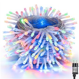 NEXVIN Guirlande Lumineuse Sapin de Noel 20M 200 LED Multicolore Lumiere Sapin de Noel, Guirlande Electrique avec Minuterie 8 Mo NEXVIN Guirlande Lumineuse Sapin de Noel 20M 200 LED Multicolore Lumiere Sapin de Noel