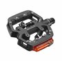 LOOK Cycle - Pédales de Vélo GEO Trekking Roc Vision - Pédales Hybrides Ultra-Robustes en Aluminium - 1 Face Automatique