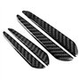 Vobor Protecteur de Pare-Chocs for Pare-Portes - 4Pcs Bandes de Protecteur de Pare-Chocs en Fibre de Carbone Trim Cover Car Univ
