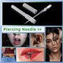 SOTICA Aiguilles Piercing 5PCS Catheter Piercing 18G Aiguille de Piercing Nez Oreille IV Aiguilles de Cathéter Piercing Outils d