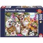 Schmidt 58391 Jigsaw Puzzle Cat Selfie (500 pcs)