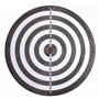 Masterdarts Cible de fléchettes avec 6 fléchettes - Tableau de fléchettes Ø45cm - Fléchettes à Pointe métallique - Cible en lièg