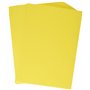 kangaro Lot de 50 feuilles de papier à lettre jaune DIN A4 160 g/m² FSC Mix K-0039-025 29,7 x 21 x 1