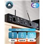 Radio Internet Dab FM WiFi Bluetooth |Tuner Dab pour Chaine HiFi avec Spotify Connect | Tuner HiFi avec Plus de 90 présélections